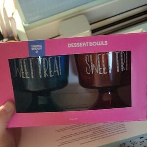 Target Tabitha Brown Dessert Bowls - Blue and Red